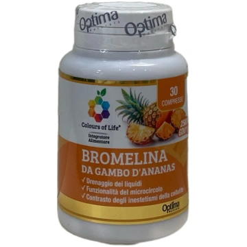 Optima Colors of Life Integratore Bromelina Gambo 