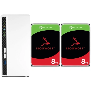 Serveris Failu Qnap Ts-233 + 2x Seagate Ironwolf 8