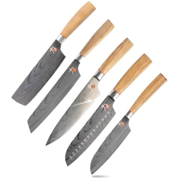 MasterPro Tetsu : Küchenmesser : Komplettes Set mi