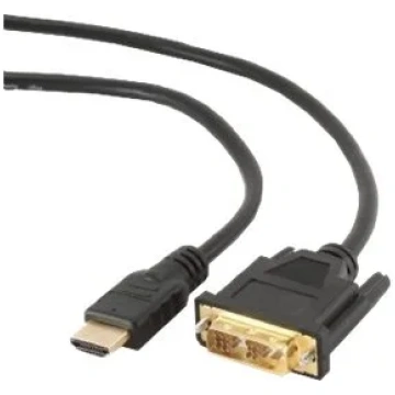 Gembird monitoriaus kabelis HDMI/DVI-DM (18+1) 1.8