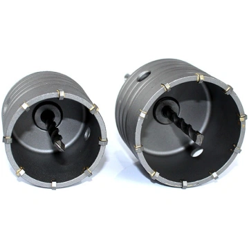 Drilling crown set SDS Plus | 65 mm + 80 mm | 2 pc