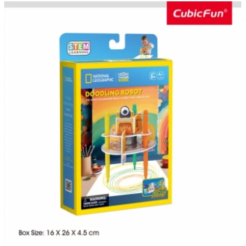 CUBIC FUN National Geographic 3D puzle Rasēšanas R