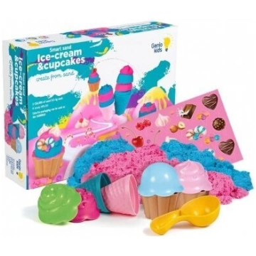 Genio kids komplekts - gudrās smiltis Kēksiņi un s