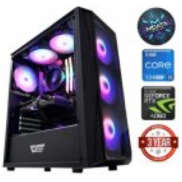 MDATA GAMING i5-12400F 16GB 512GB SSD 1TB HDD RTX 