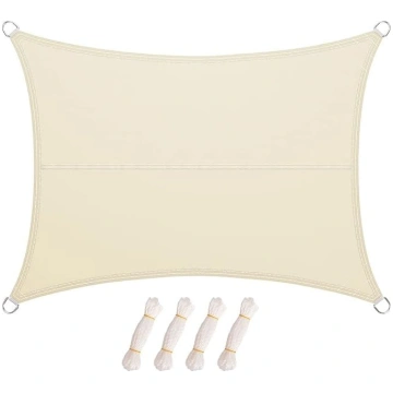 Larmnee Sun Sail Sun Protection with Mounting Rope