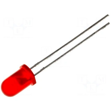 LED | 5mm | red | 12÷30mcd | 60° | 11.5mA | 12÷14V