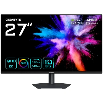 GIGABYTE GO27Q24A 27” OLED 2K QHD Gaming Monitor-