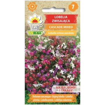 Lobēlijas nokarenās Cascade mix 0.1g 5907595508537