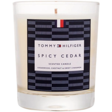 Svece, aromātiskā Tommy Hilfiger Spicy Cedar, 40 h