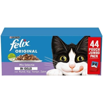 Felix Mix izlase želejā Kaķu barība, mitrā barība 