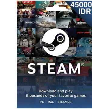 Indonesia Steam 45000 IDR Gift Card