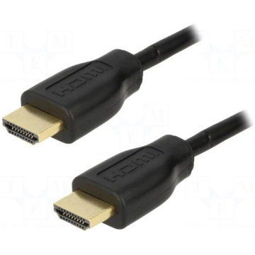 Cable | HDMI 1.4 | HDMI plug,both sides | 2m | bla