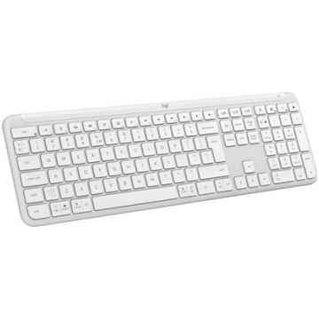 Klaviatūra Logitech K950 Signature Slim White 920-