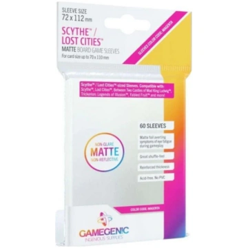 Gamegenic Matte Board Game Sleeves – Scythe / Lost