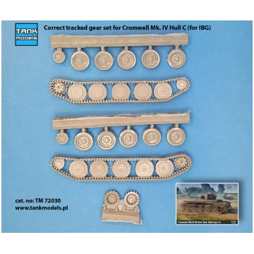 Correct tracked gear set for Cromwell Mk. IV Hull 