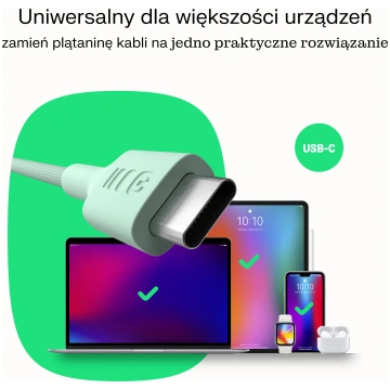 Green Cell PowerStream 100W USB-C Kabelis 0.3m ( K