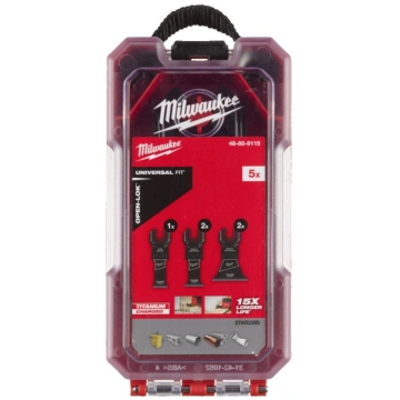 Milwaukee multiinstrumenta asmeņi 5gab OPEN-LOCK,