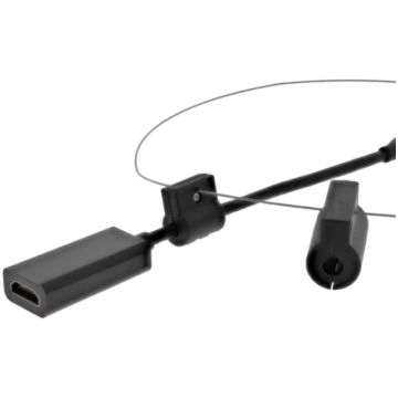Modular adapter ring DELTACO, HDMI to USB-C, black