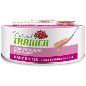 Konservi Natural Trainer ar tītaru konservs maziem