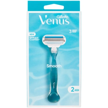 Gillette Venus Rasoio Donna Smooth a 3 Lame, 1 Man