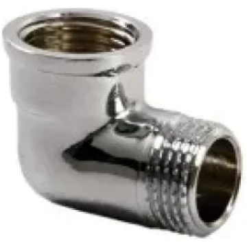 Hromēts līkums ie/ār 3/4" FM