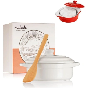 Muldale Camembert cepšanas panna ar vāku Dāvanu ko