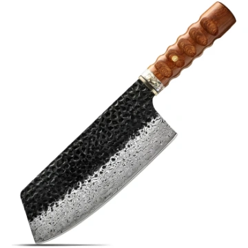 Damaskas virtuves nazis KE-37349 - Cleaver / Brūna