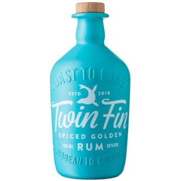 Ruma dzēr. Twin Fin Spiced 38%