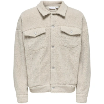 ONLY & SONS - Onsdeacon Rlx Sherpa Overshirt Sweat