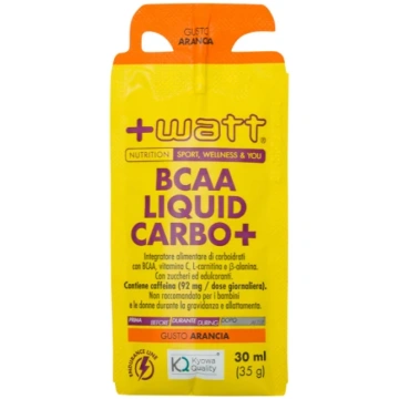 +Watt BCAA Liquid Carbo+ Arancia