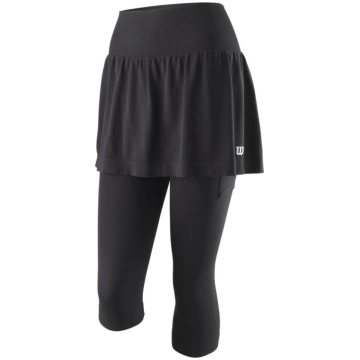 SEAMLESS CAPRI SKIRT / SKORT BLACK WILSON (WRA8084