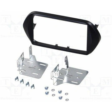 Radio frame; Fiat; 2 DIN; black | RAM-40.1069 | MA