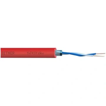 Bitner Ltd signalizācijas kabelis 1x2x0.8mm ekranē