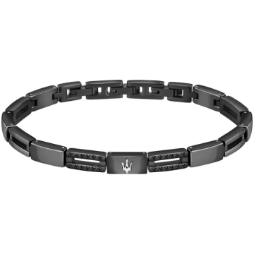 Bracciale Uomo Maserati Jewels Ceramic Nero