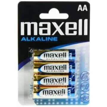 Alkalīna AA baterijas Maxell MN1500 1,5 V — komple