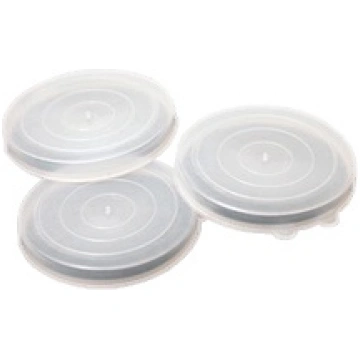 Burkas vāks, balta krās., 82 mm