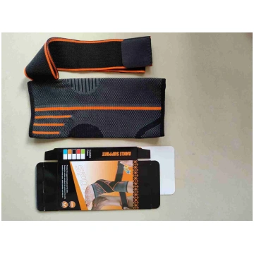 Elastīgs potītes stabilizators, pelēks/oranžs - an
