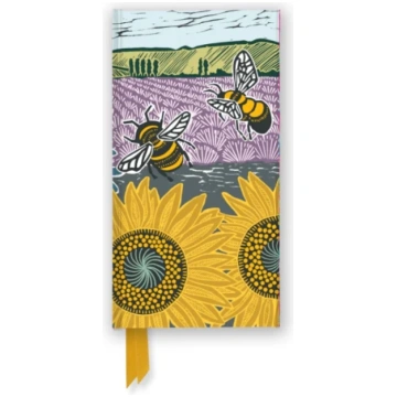 Kate Heiss: Sunflower Fields (Foiled Slimline Jour