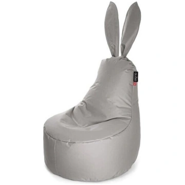 Sēžammaiss Qubo™ Mommy Rabbit, gobelēns, gaiši pel