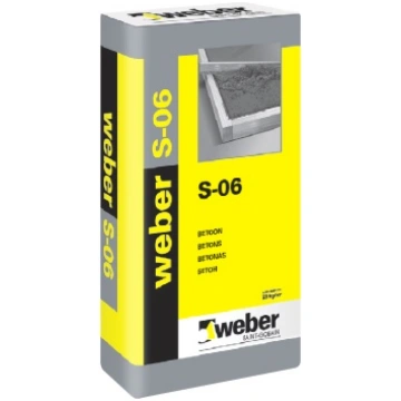 Weber S06 ātri cietējoša remontjava