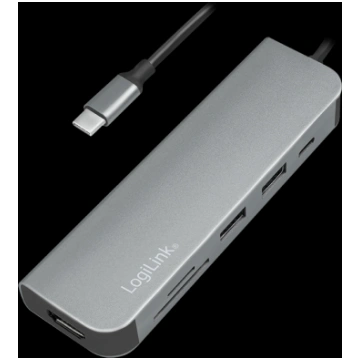 Hub USB; HDMI socket,USB A socket x2,USB C socket,