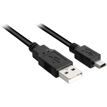 USB 2.0 kabelis, USB-A spraudnis > Mini-USB spraud