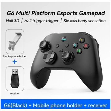 G6 wireless mobile game controller with Hall trigg