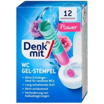 Denkmit WC svaiguma zīmogi ar ziedu aromātu, start