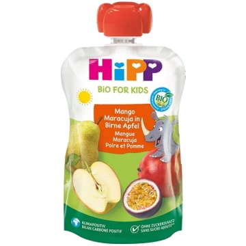 HIPP Mango, Pasifloras (no 1 gada) biezenis, 100 g