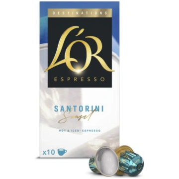 L"OR Santorini kafijas kapsulas Nespresso® aparāti