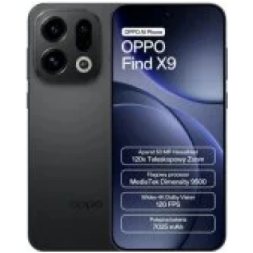 Oppo Find X9 12/ 512GB Space Black mobilais telefo