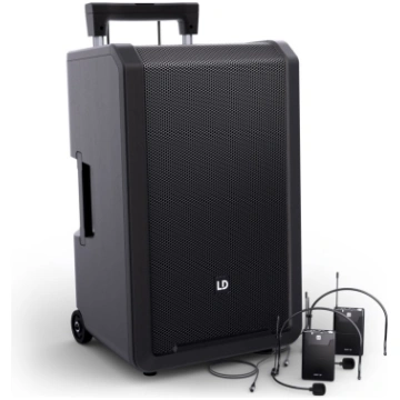 LD Systems ANNY 12 BPH 2 B5 Ar akumulatoru darbinā