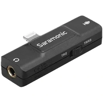 SARAMONIC SOUND CARD - AUDIO ADAPTER WITH LIGHTNIN