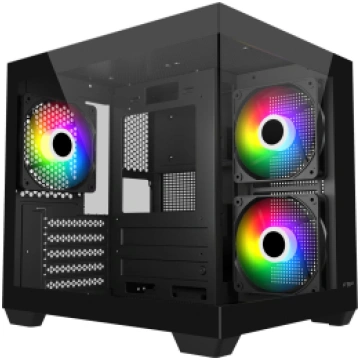 FSP Case | S140-BA | Black | Mini-ITX, uATX(M-ATX)